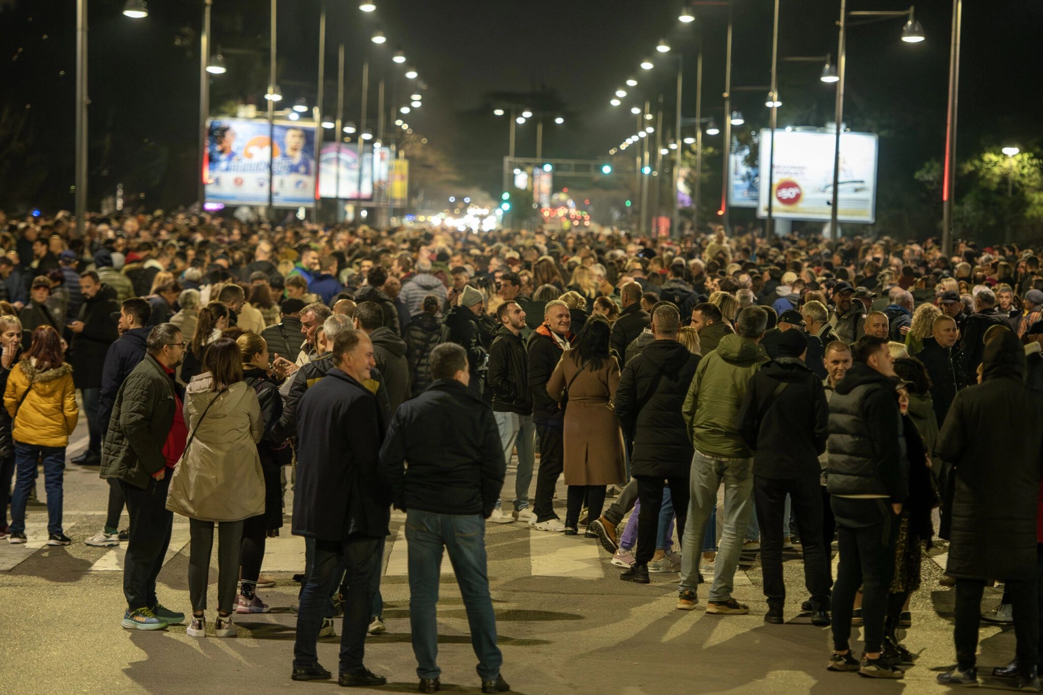 I Crnogorski studenti blokirali prometnicu zbog neispunjenih zahtjeva nakon masakra
